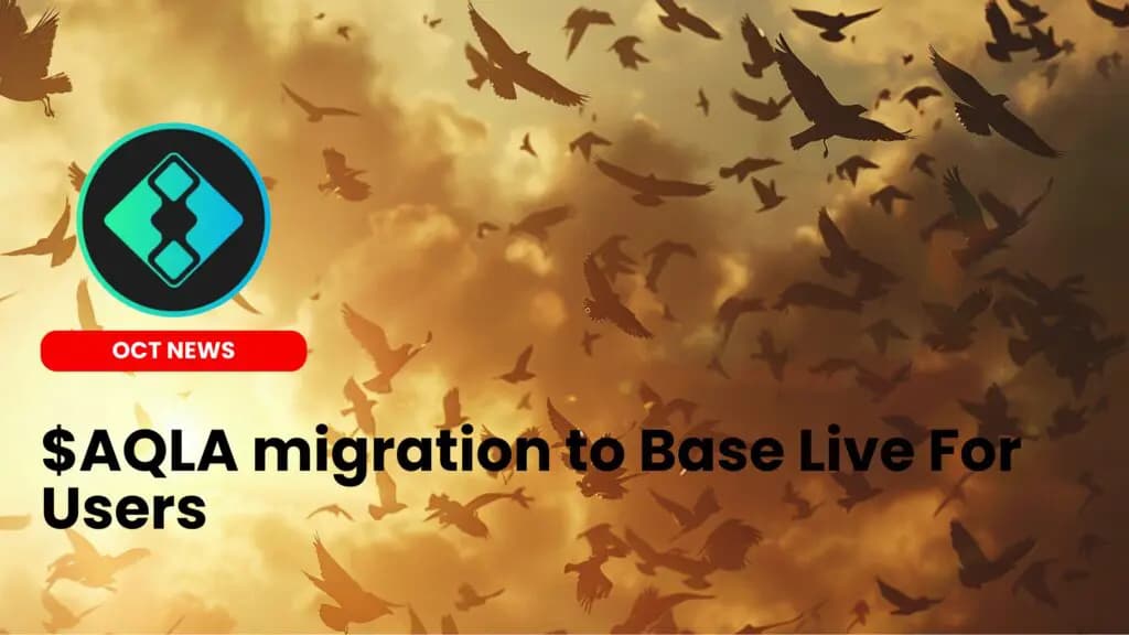 $AQLA migration to Base Live For Users