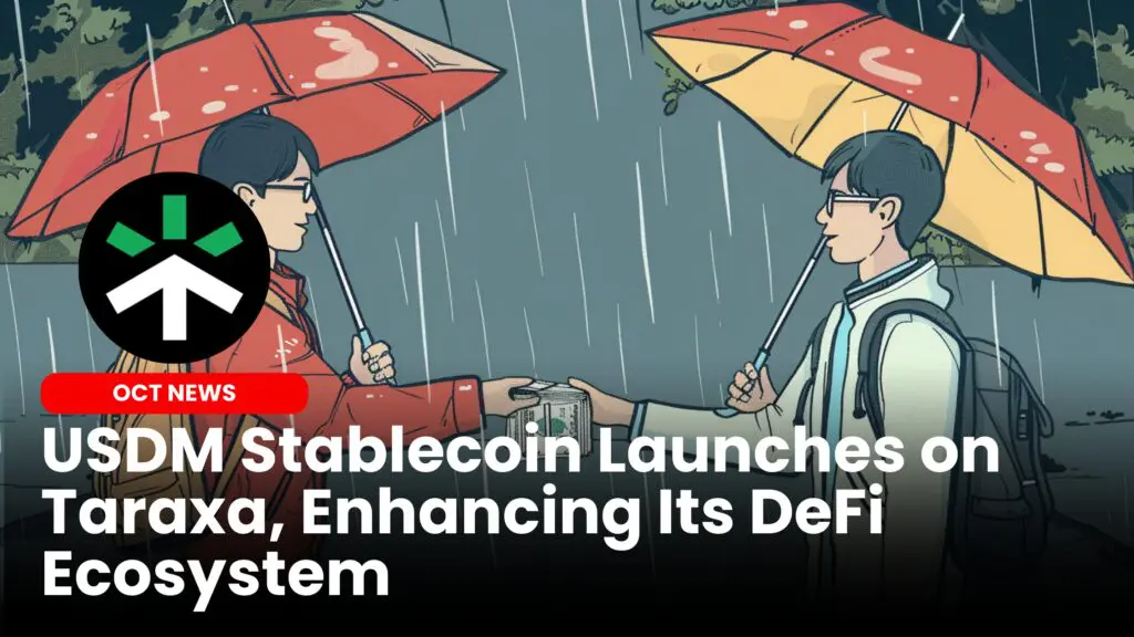 USDM Stablecoin Launches on Taraxa