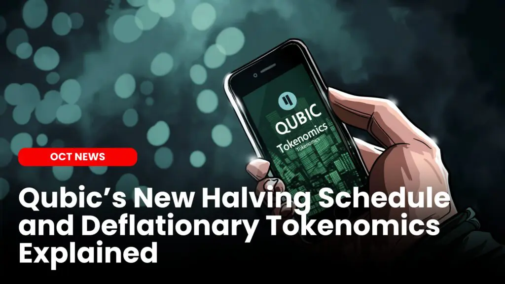 Qubic’s New Halving Schedule and Deflationary Tokenomics Explained