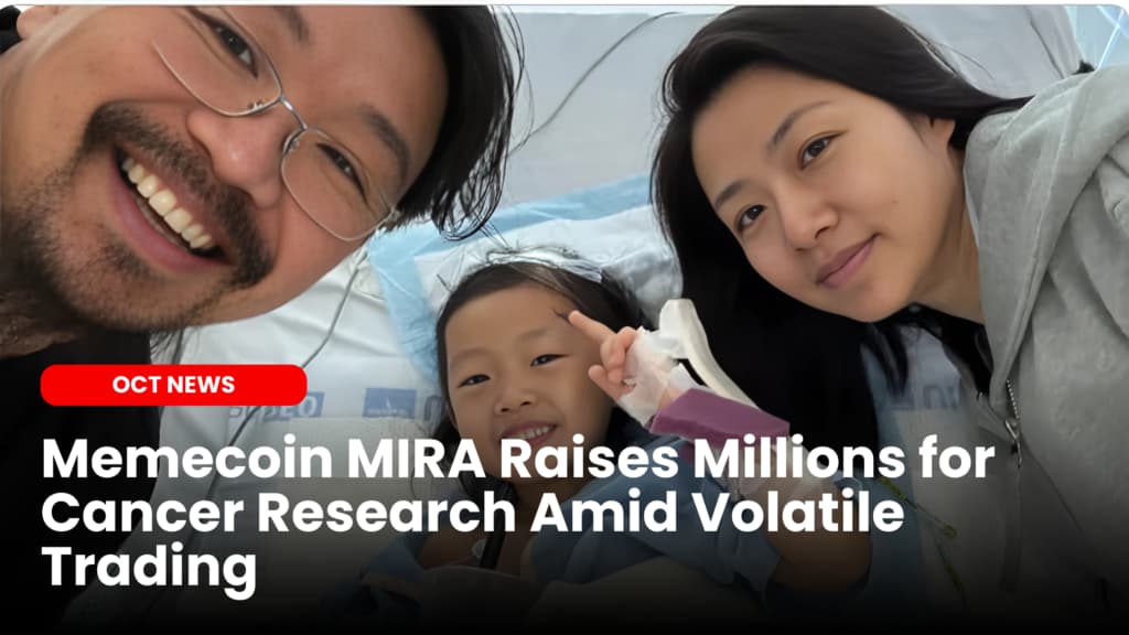Memecoin MIRA Raises Millions for Cancer Research Amid Volatile Trading