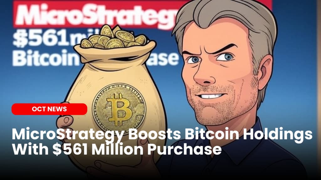 MicroStrategy Boosts Bitcoin Holdings With $561 Million Purchase
