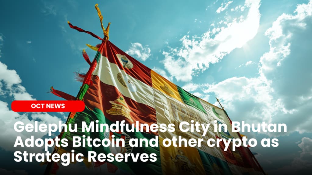 Gelephu Mindfulness City in Bhutan Adopts Bitcoin and Digital Assets as Strategic Reserves