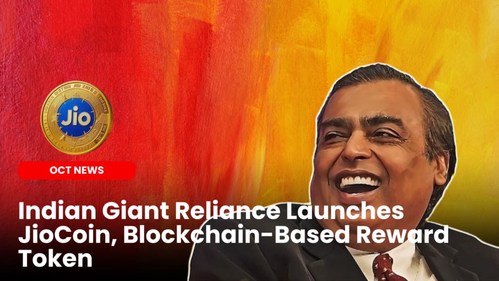 Indian Giant Reliance Launches JioCoin, Blockchain-Based Reward Token