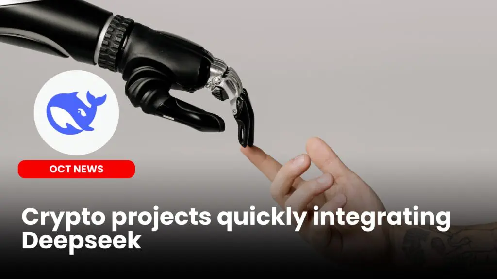 Crypto projects quickly integrating Deepseek