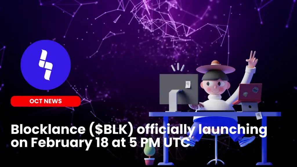 Blocklance ($BLK) officially launches on February 18 at 5 PM UTC