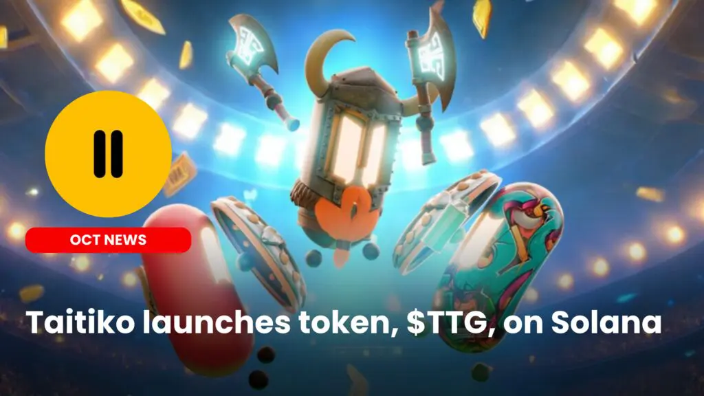 Taitiko Launches $TTG Token as Web3 Gaming Expansion Continues