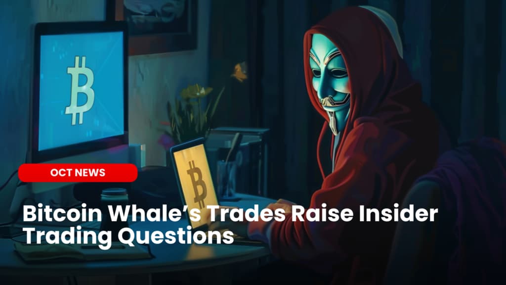 Bitcoin Whale’s Trades Raise Insider Trading Questions