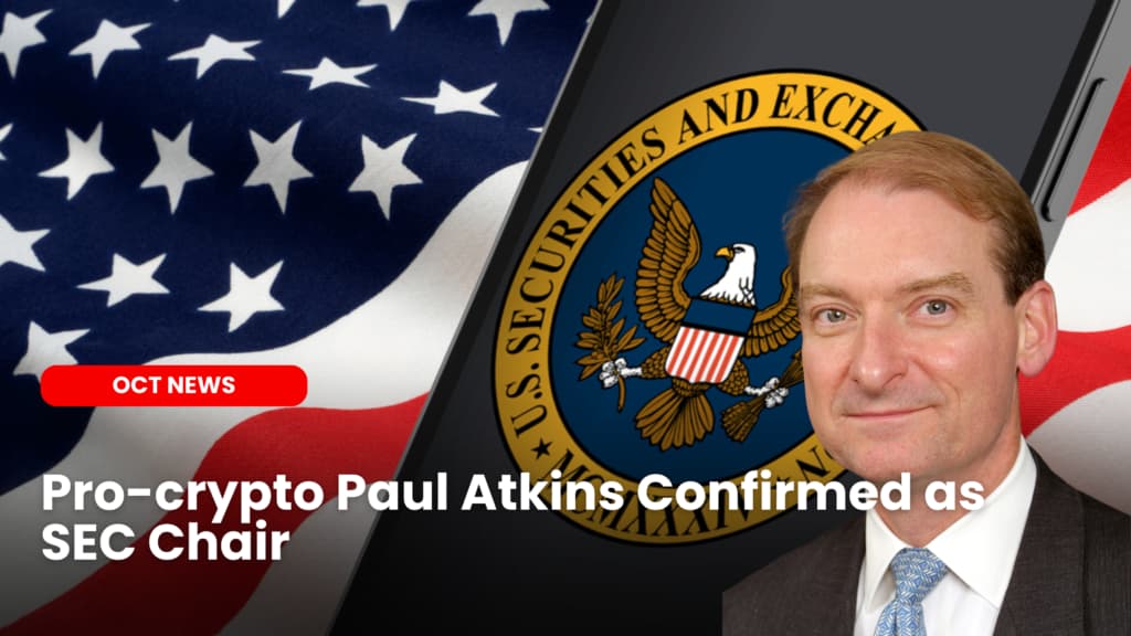 Paul Atkins Confirmed as SEC Chair, Signaling Potential Shift in U.S. Crypto Policy