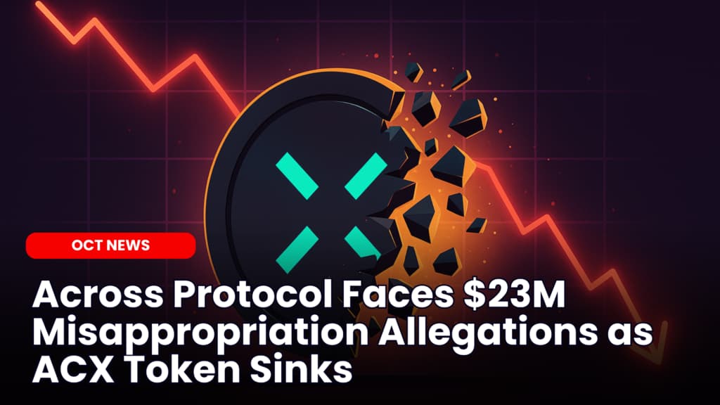 Across Protocol Faces $23M Misappropriation Allegations as ACX Token Sinks