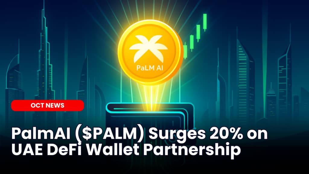 PalmAI ($PALM) Surges 20% on UAE DeFi Wallet Partnership
