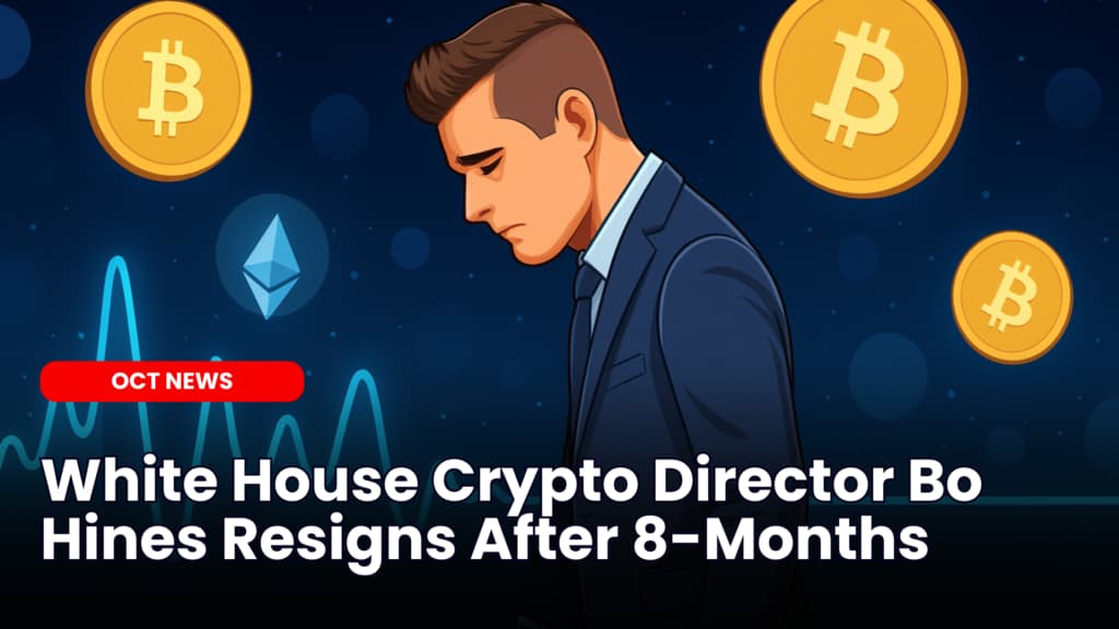 White House Crypto Director Bo Hines Resigns After 8-Months