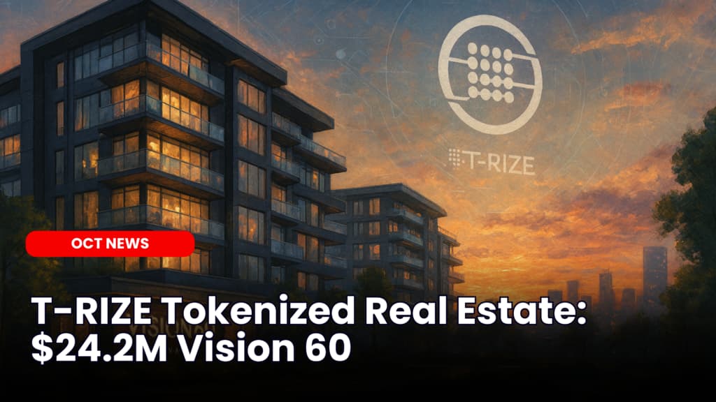 T-RIZE Tokenized Real Estate: $24.2M Vision 60
