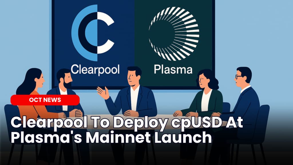 Clearpool To Deploy cpUSD At Plasma Mainnet Launch image