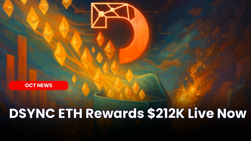 DSYNC ETH Rewards $212K Live Now
