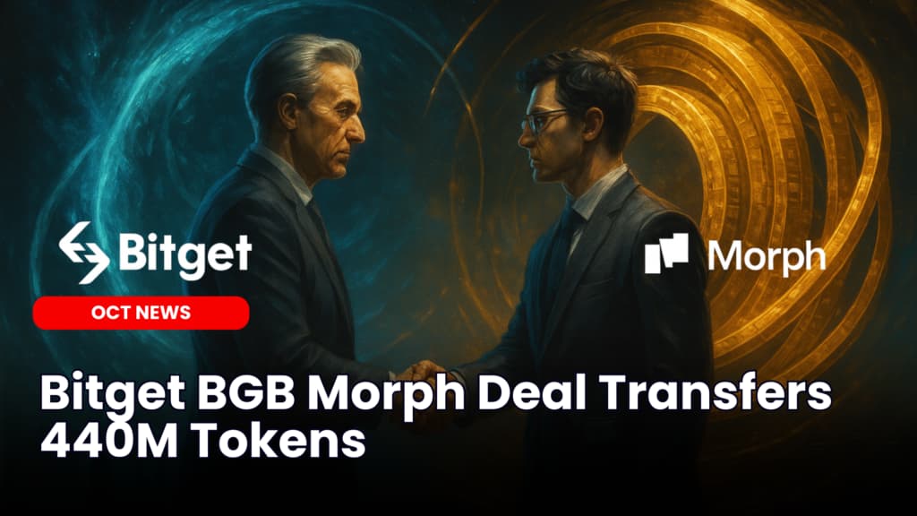 Bitget BGB Morph Deal Transfers 440M Tokens