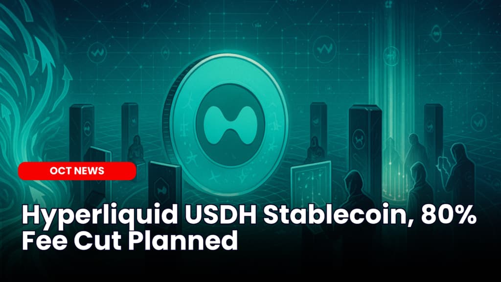 Hyperliquid USDH Stablecoin, 80% Fee Cut Planned image