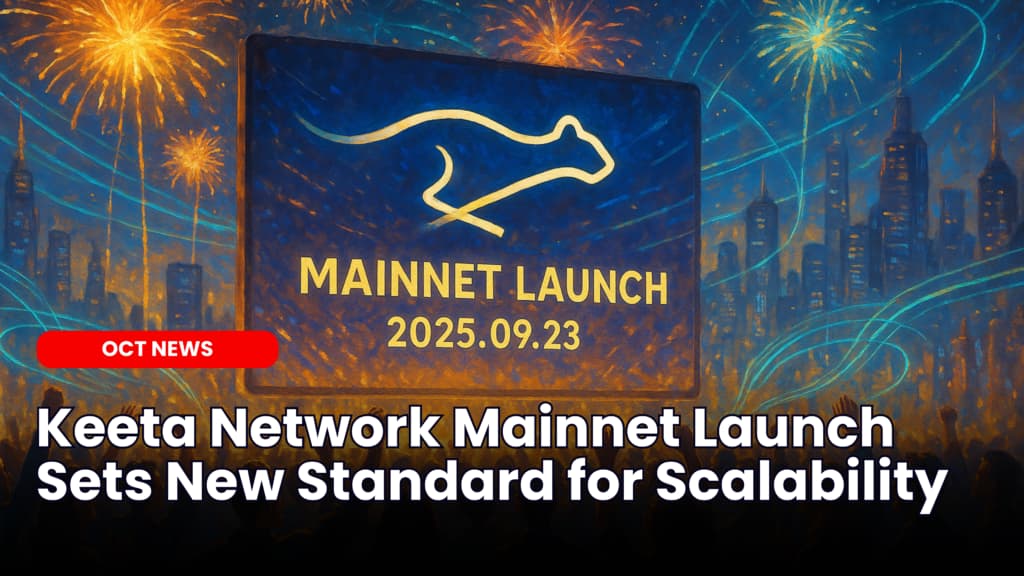 Keeta Network Mainnet Launch Sets New Standard for Scalability