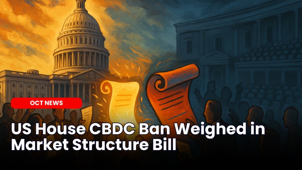 US House CBDC Ban Weighed in Market Structure Bill