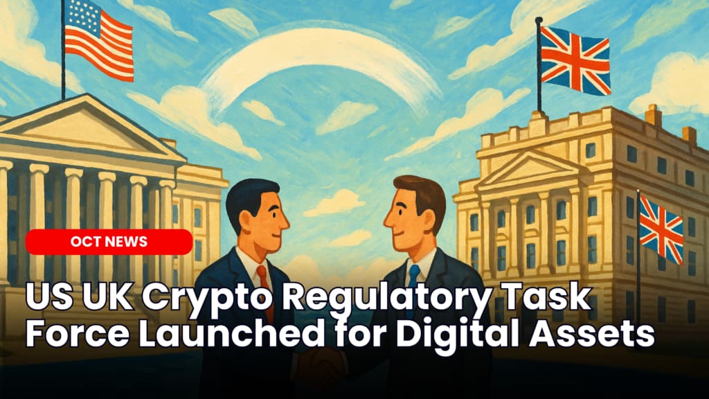 US UK Crypto Regulatory Task Force Launched for Digital Assets