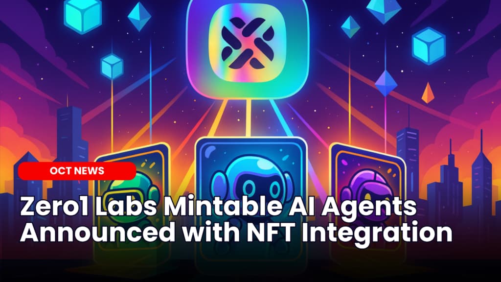 Zero1 Labs Mintable AI Agents Announced with NFT Integration image