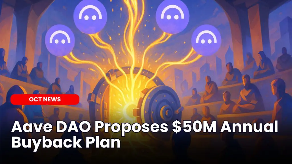 Aave DAO Proposes $50M Annual Buyback Plan
