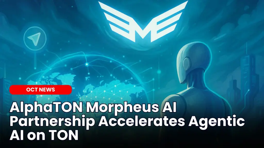 AlphaTON Morpheus AI Partnership Accelerates Agentic AI on TON image