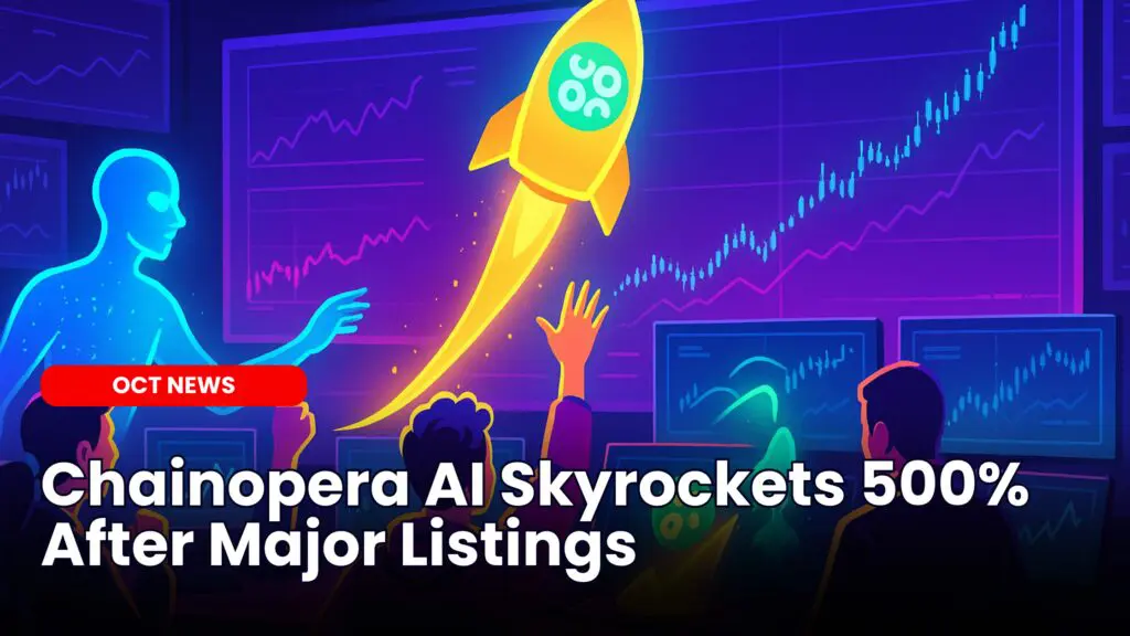 Chainopera AI ($COAI) Skyrockets 500% After Major Listings image