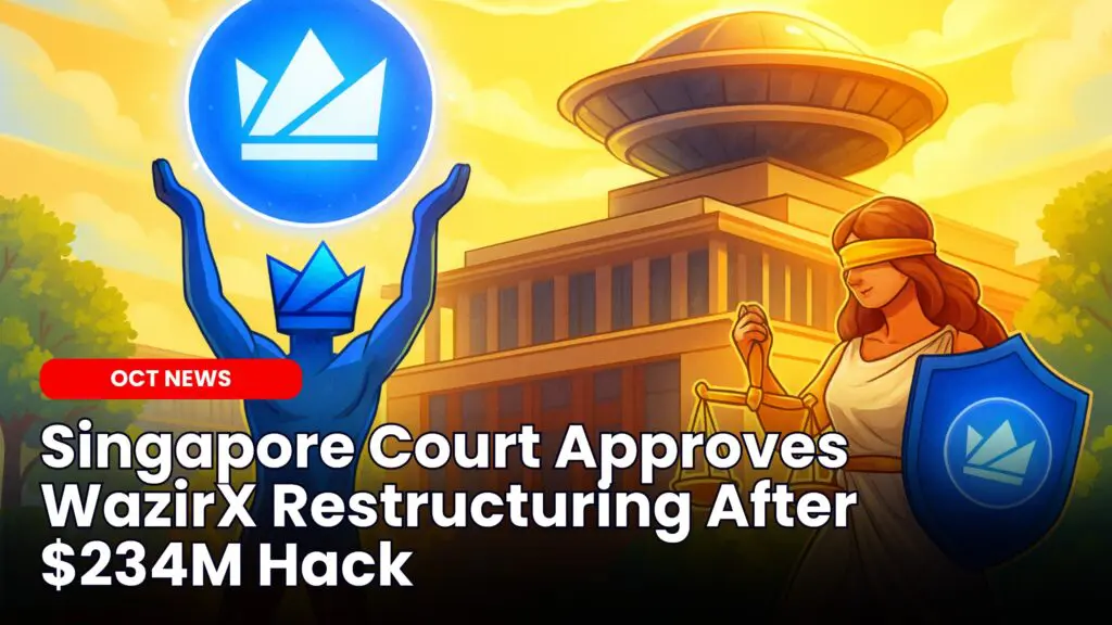 Singapore Court Approves WazirX Restructuring After $234M Hack