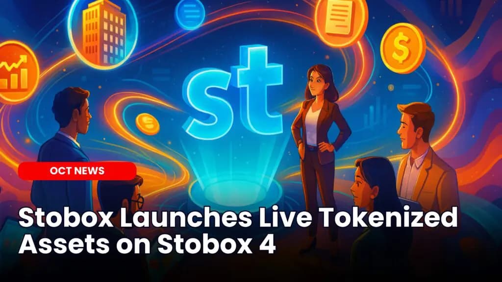 Stobox Launches Live Tokenized Assets on Stobox 4