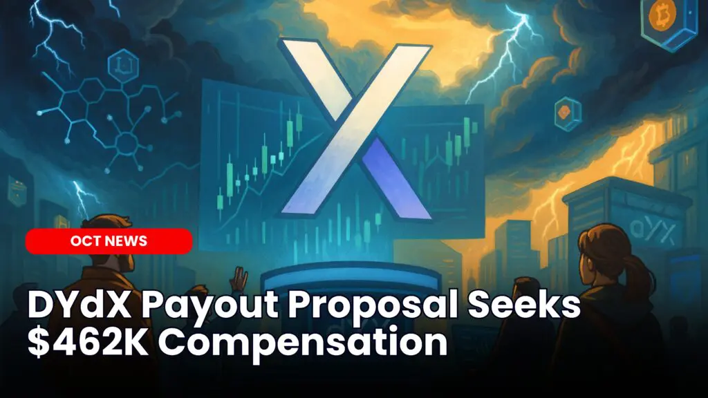 DYdX Payout Proposal Seeks $462K Compensation