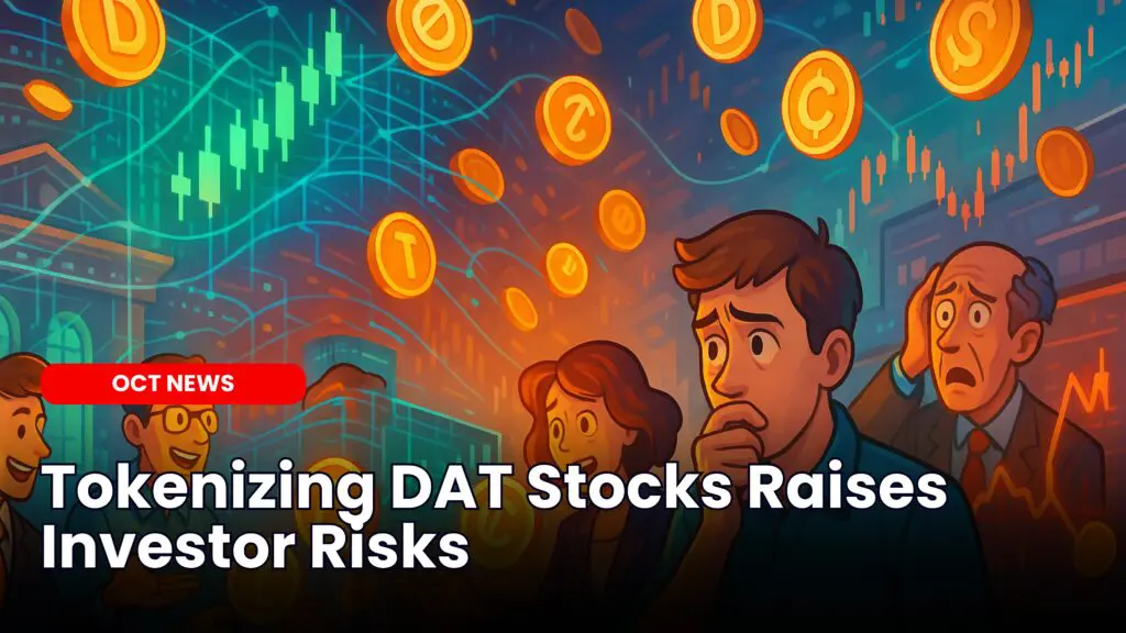 Tokenizing DAT Stocks Raises Investor Risks