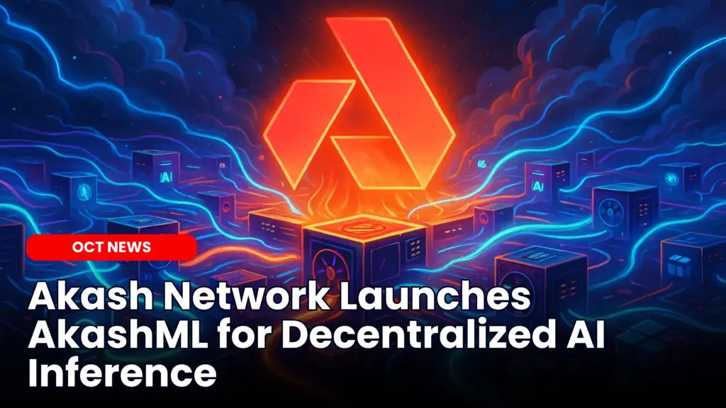 Akash Network Launches AkashML for Decentralized AI Inference image