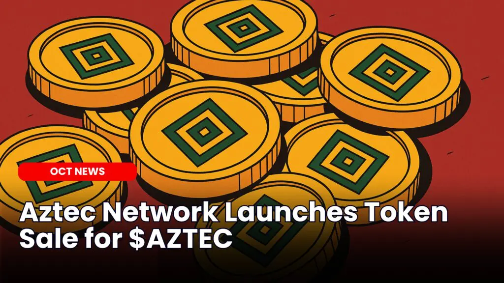 Aztec Network Launches Token Sale for $AZTEC image