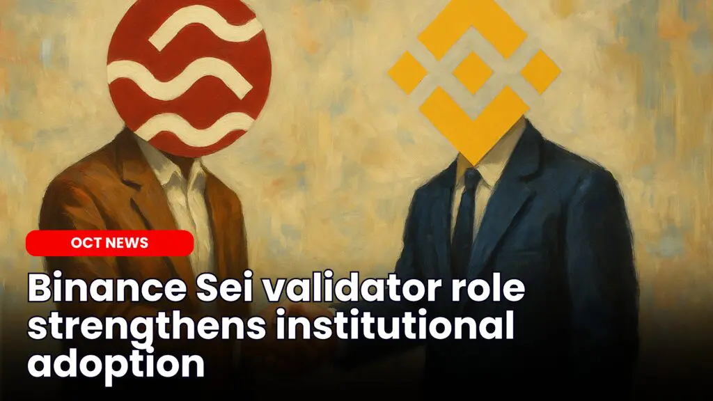 Binance Sei validator role strengthens institutional adoption image