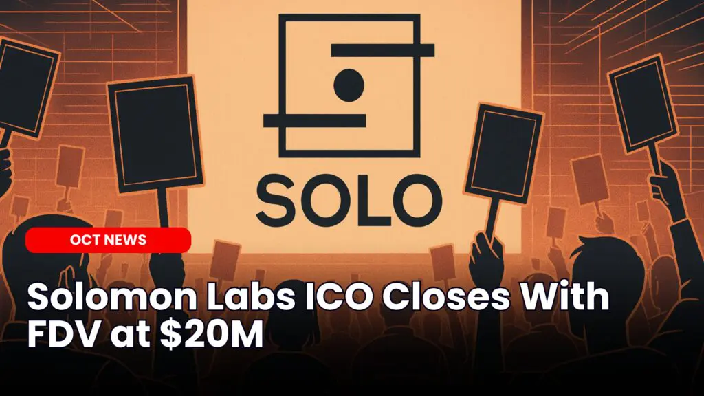 Solomon Labs ICO Closes With FDV at $20M image