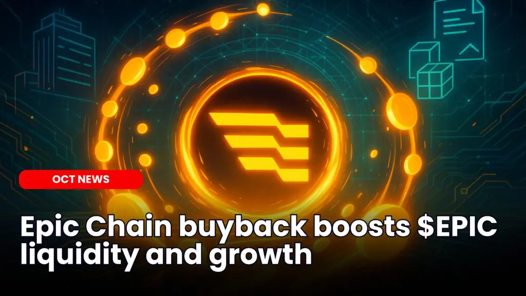 Epic Chain buyback boosts $EPIC liquidity and growth image