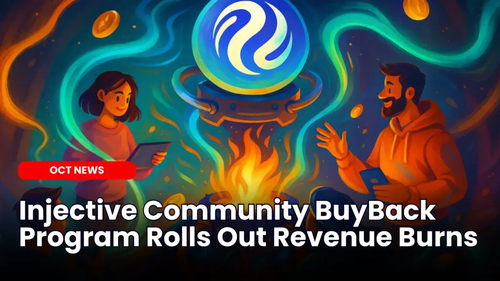 Injective Community BuyBack Program Rolls Out Revenue Burns