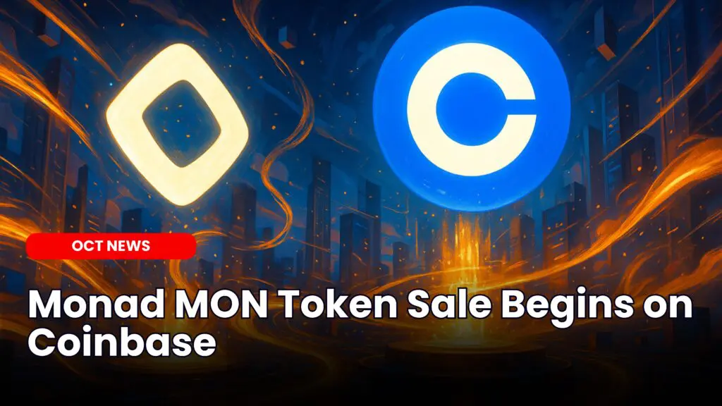 Monad MON Token Sale Begins on Coinbase