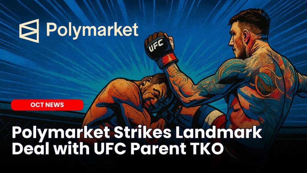 Polymarket Strikes Landmark Deal with UFC Parent TKO