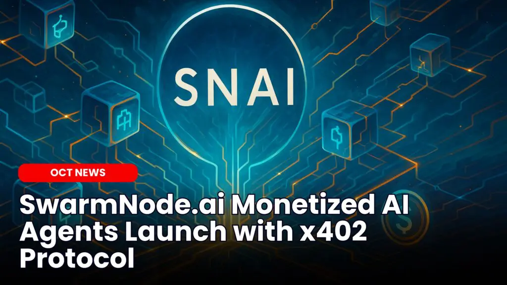 SwarmNode.ai Monetized AI Agents Launch with x402 Protocol image