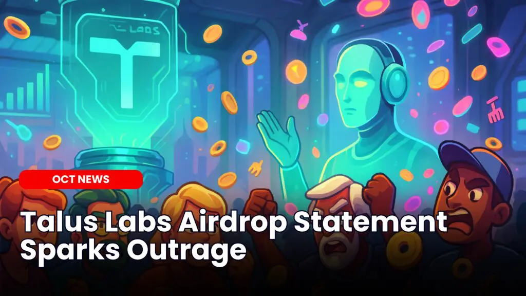 Talus Labs Airdrop Statement Sparks Outrage