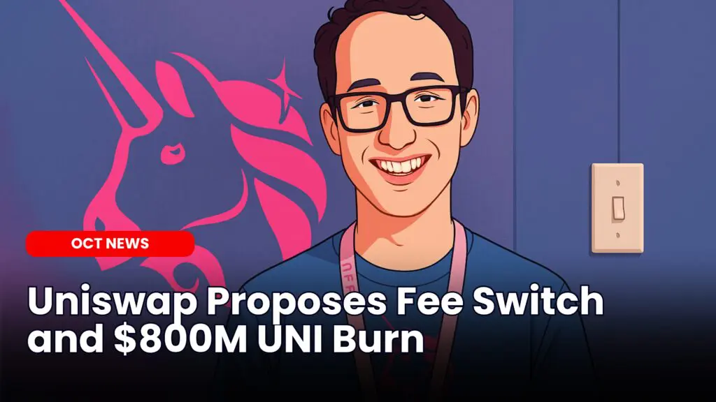 Uniswap Proposes Fee Switch and $800M UNI Burn image