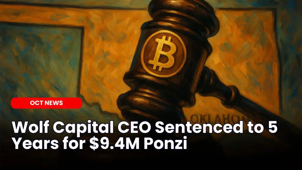 Wolf Capital CEO Sentenced to 5 Years for $9.4M Ponzi