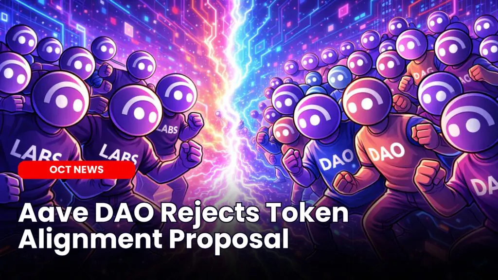 Aave DAO Rejects Token Alignment Proposal image