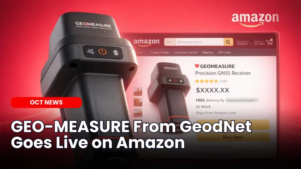 GEO-MEASURE From GeodNet Goes Live on Amazon image