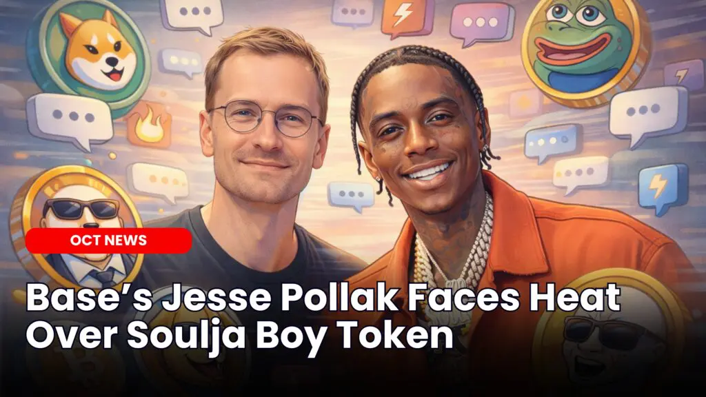 Base’s Jesse Pollak Faces Heat Over Soulja Boy Token