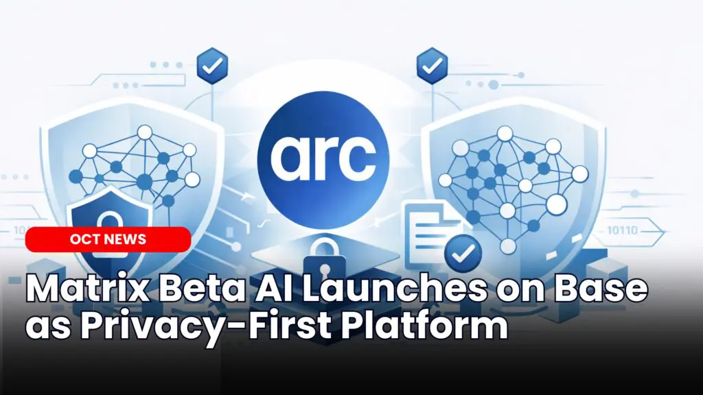Matrix Beta AI Launches on Base as Privacy-First Platform