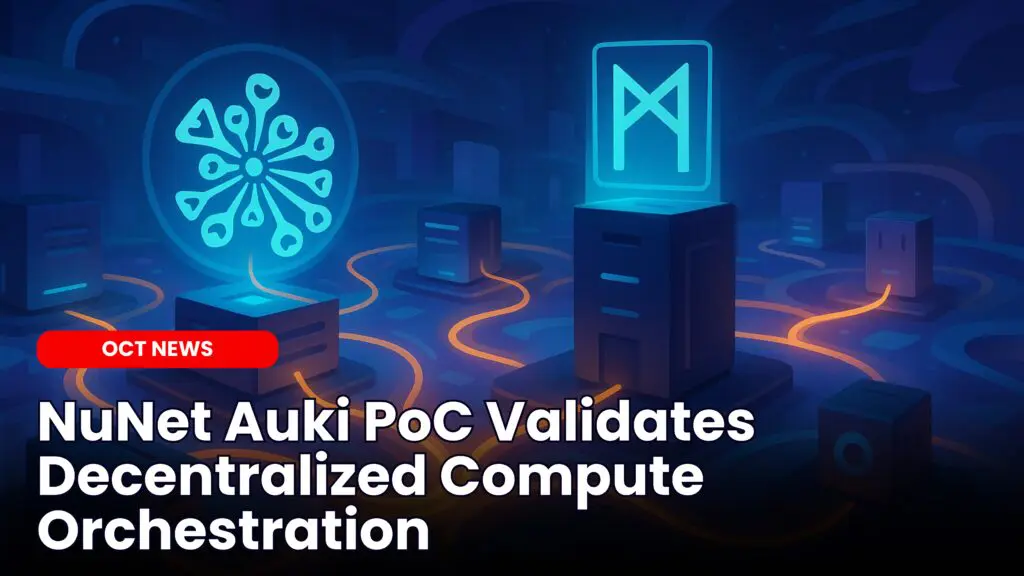 NuNet Auki PoC Validates Decentralized Compute Orchestration