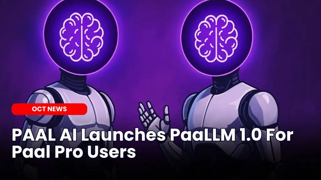 PAAL AI Launches PaaLLM 1.0 For Paal Pro Users image