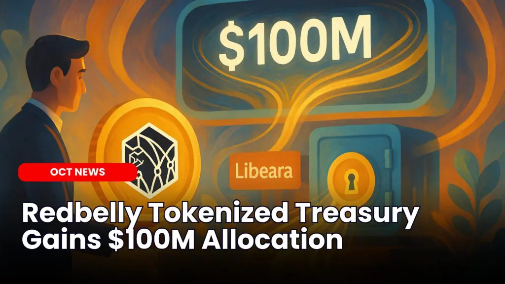 Redbelly Tokenized Treasury Gains $100M Allocation image